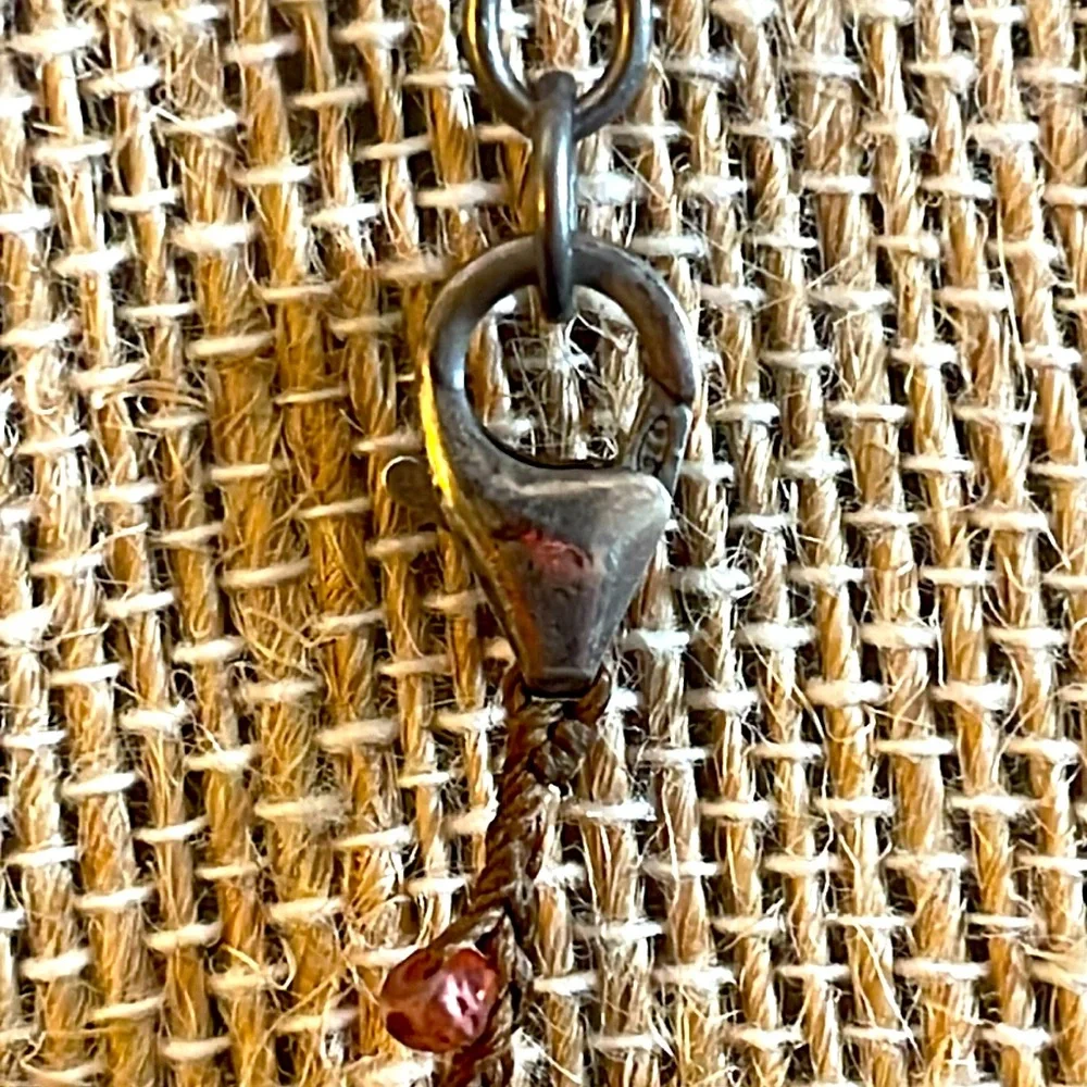 Victorian Gold and Purple amethyst pear Pendant Necklace - Picture 6 of 6